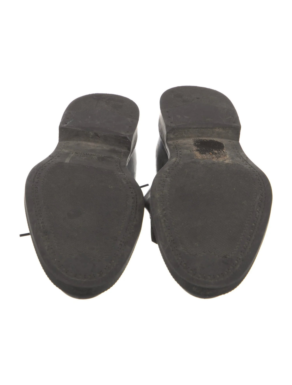 Vivienne Westwood Leather Fringe Trim Accent Oxfords