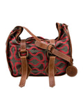 Vivienne Westwood Scribble Print Canvas Crossbody Bag