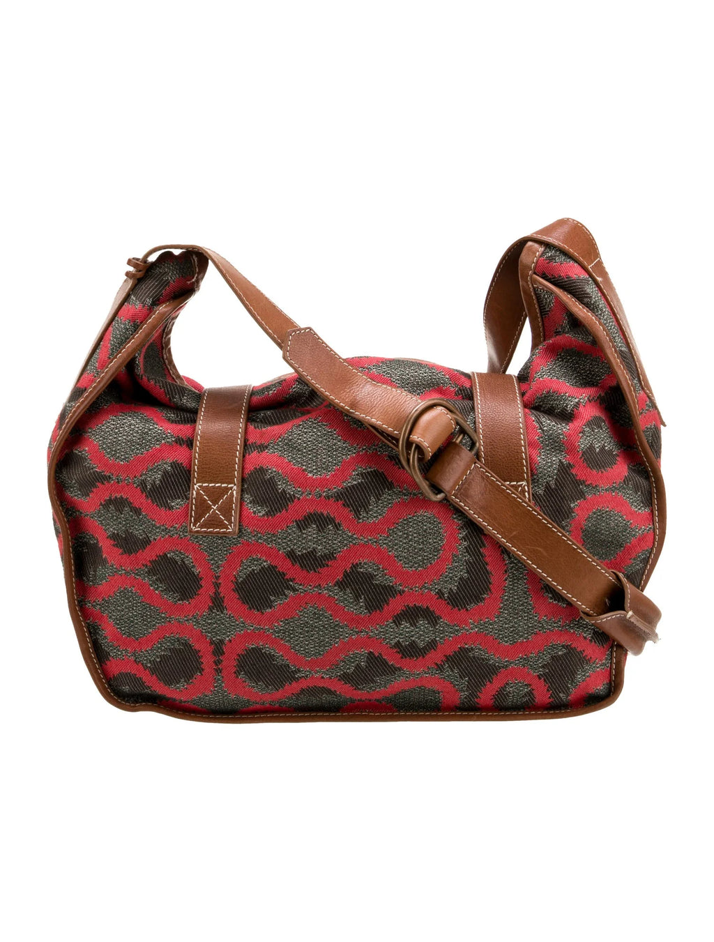 Vivienne Westwood Scribble Print Canvas Crossbody Bag