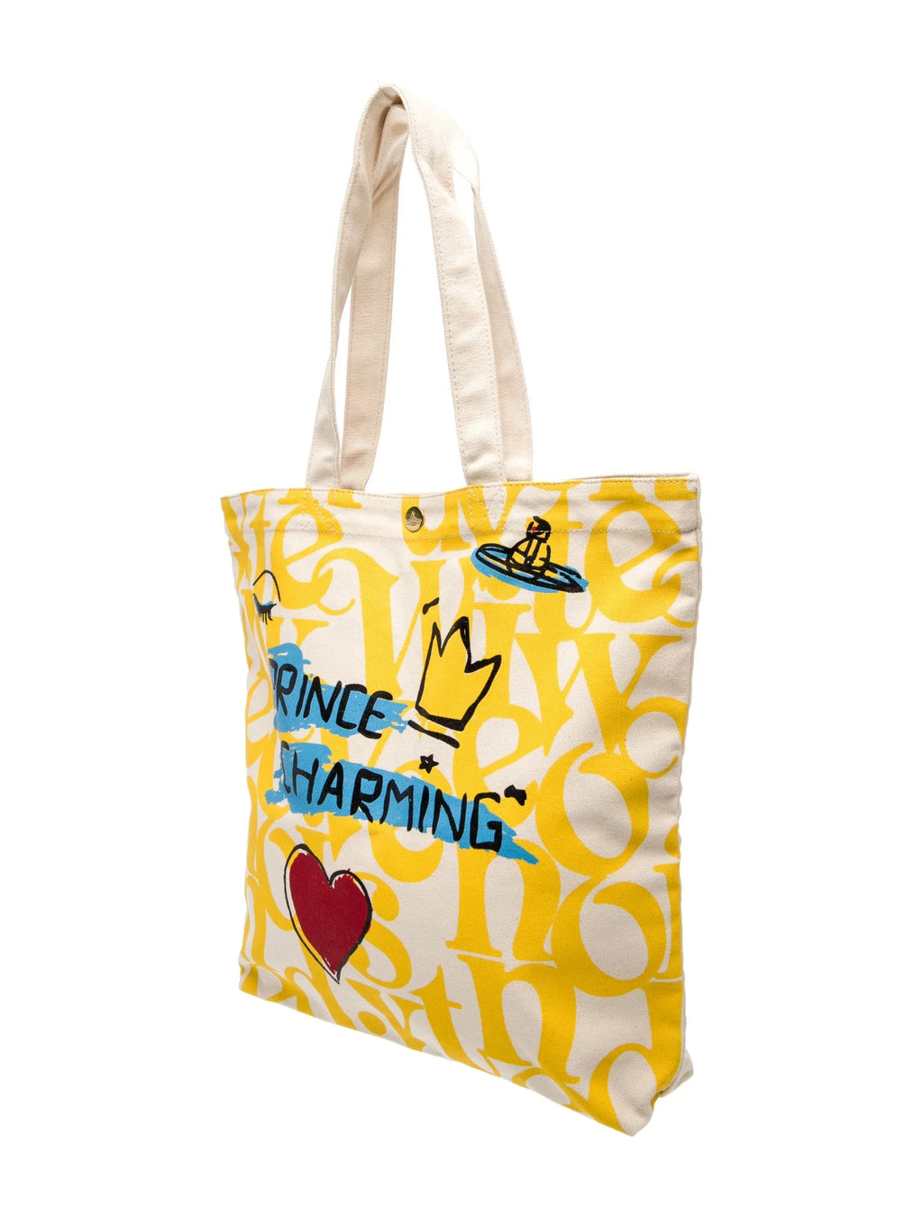 Vivienne Westwood Limited Edition "Prince Charming" Canvas Tote