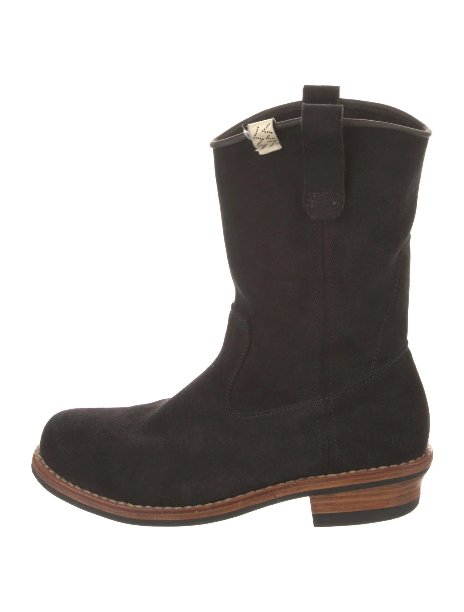 Visvim Black Suede Wabanaki Boots