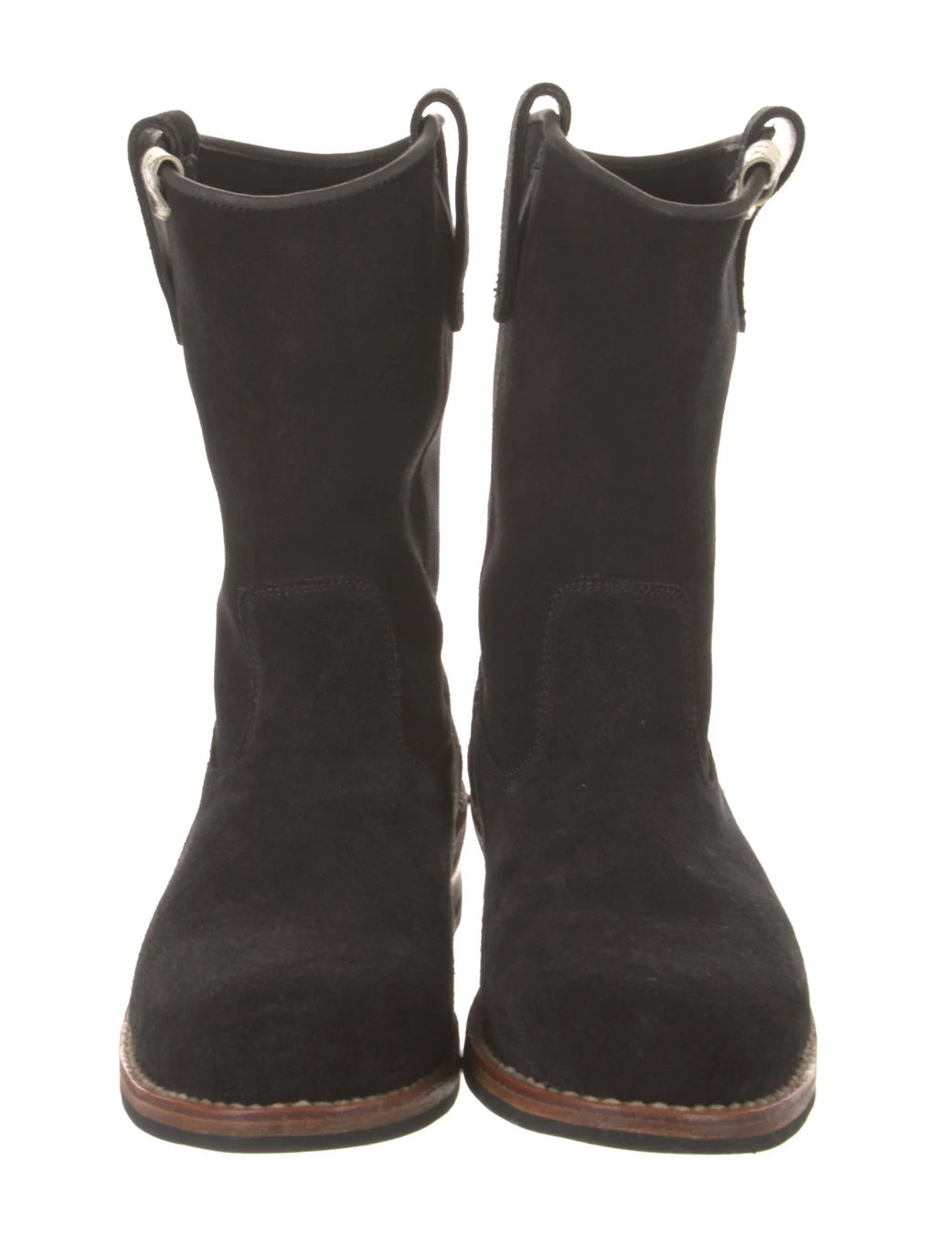 Visvim Black Suede Wabanaki Boots