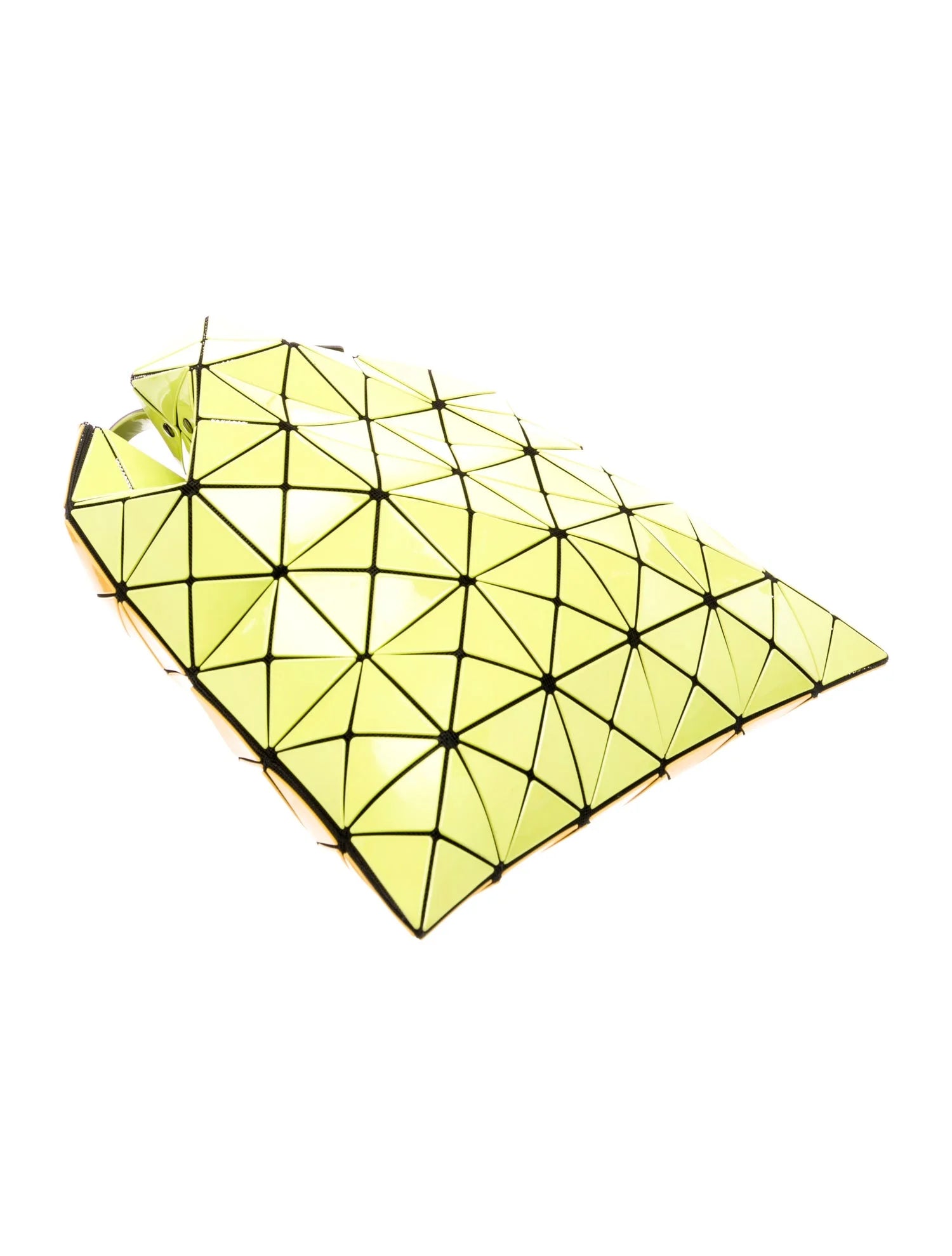 Issey Miyake Boa Two-Tone PVC Top Handle Bag