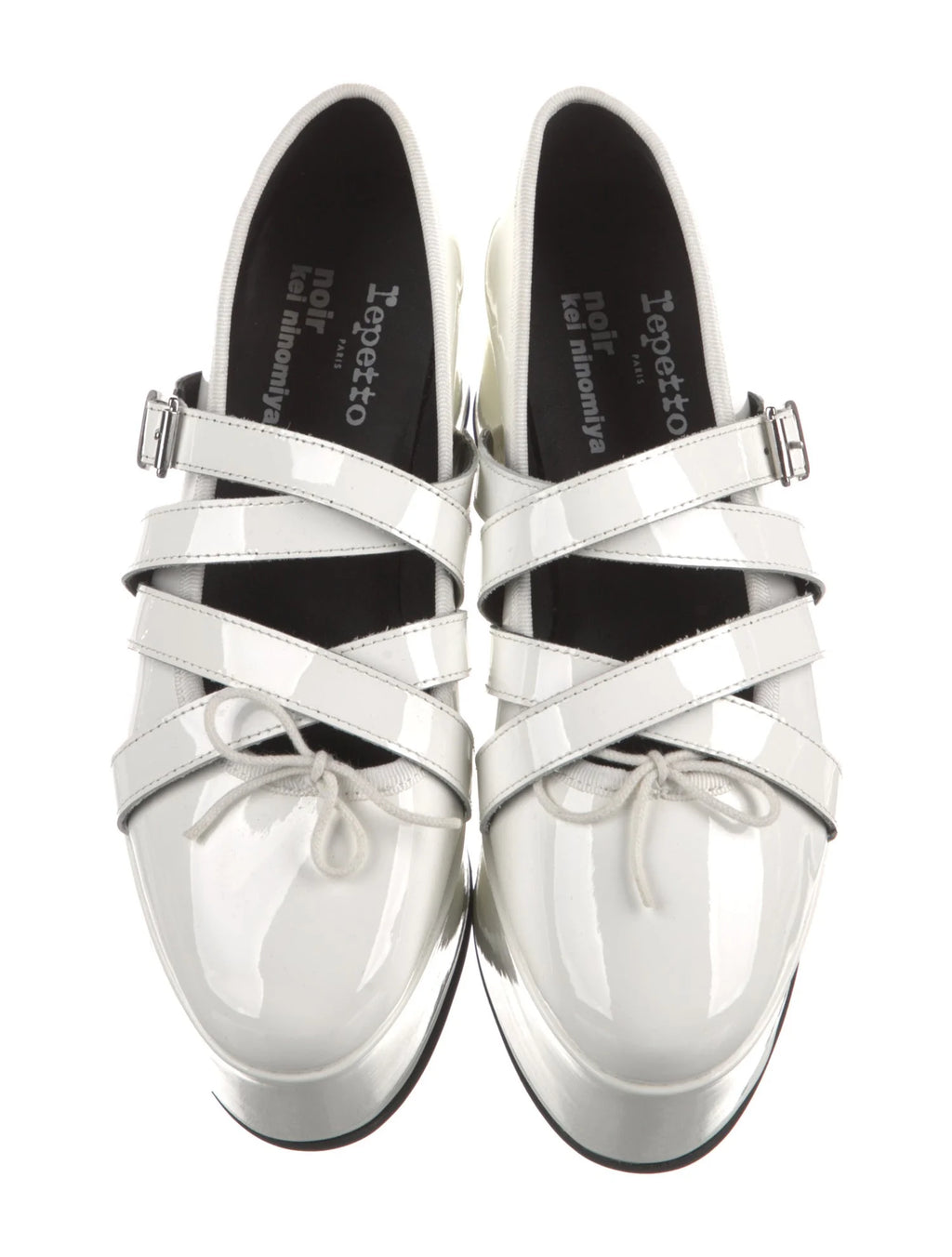 CDG Noir Kei Ninomiya X Repetto