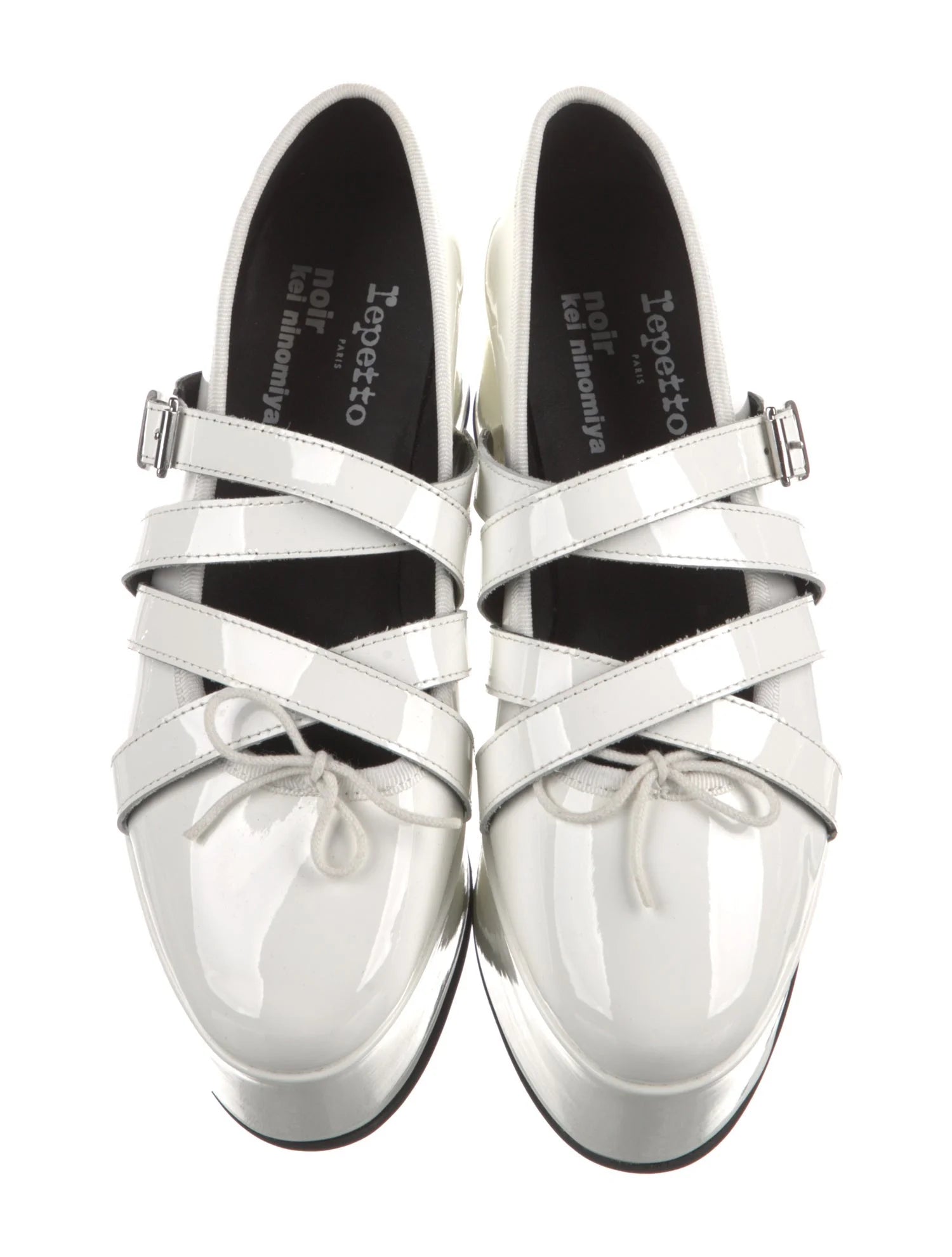 CDG Noir Kei Ninomiya X Repetto