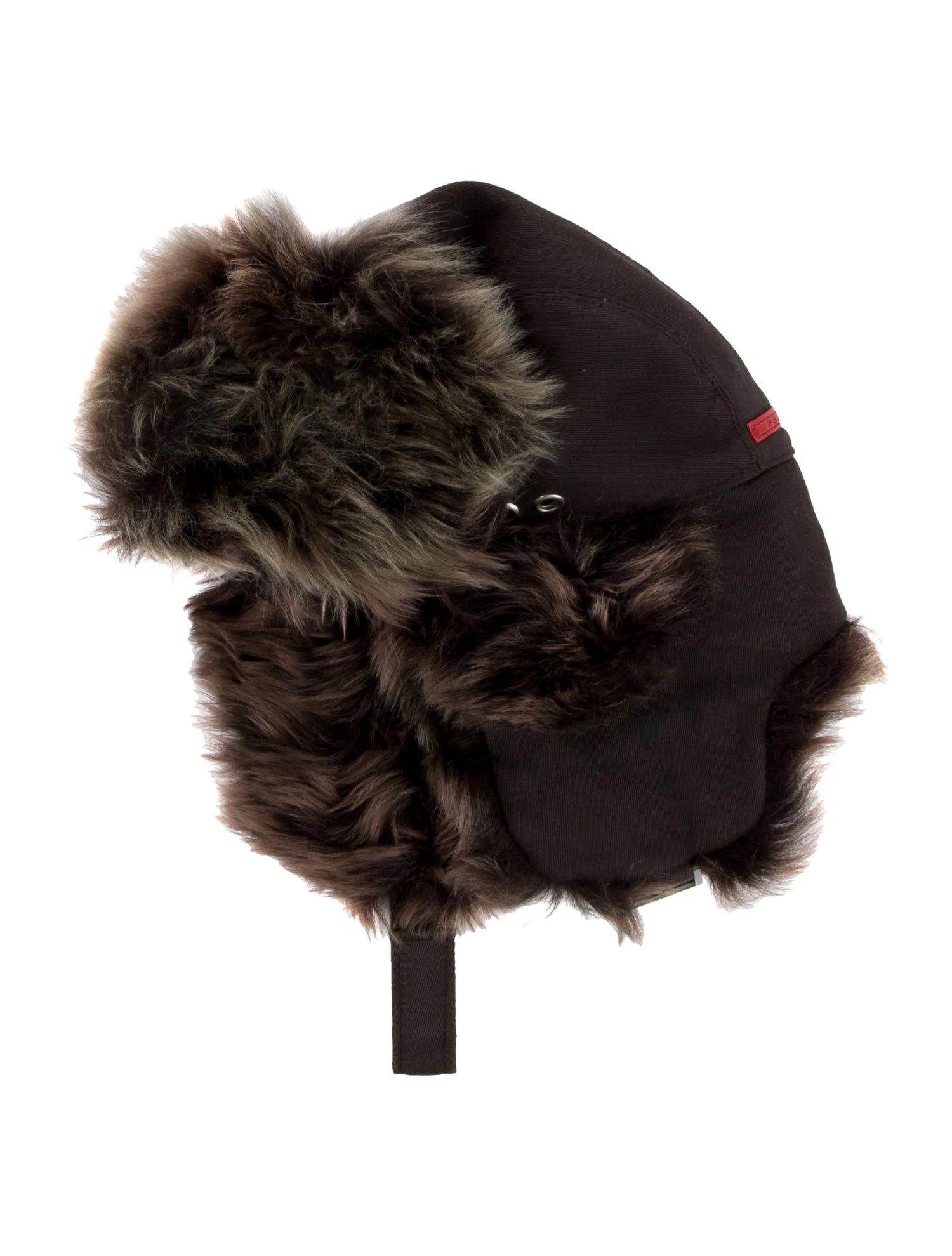 Prada Sport Shearling Lined Trapper Hat