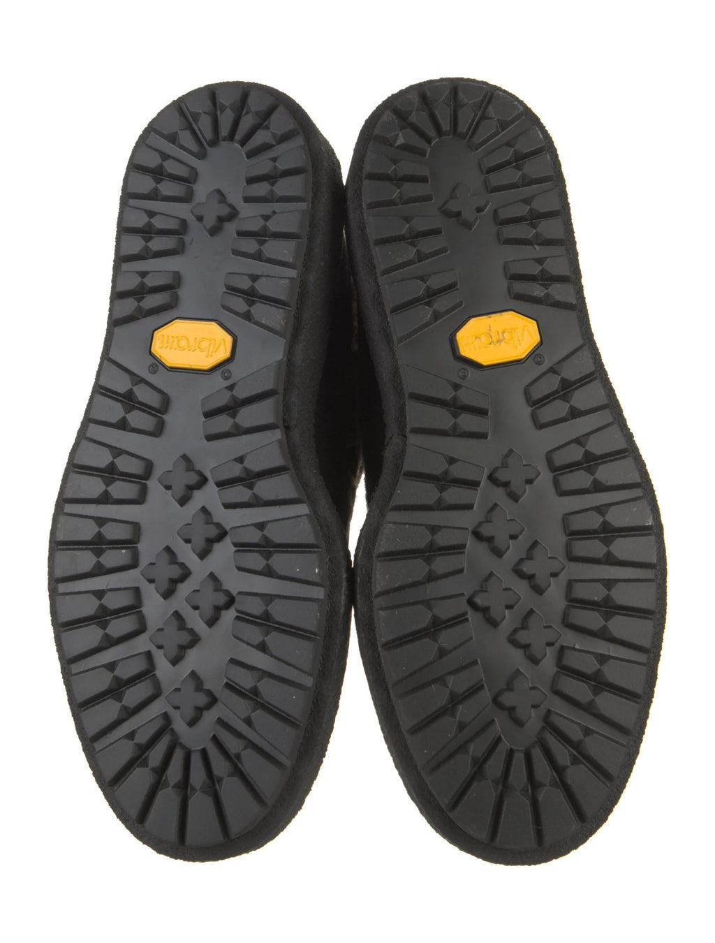 Sacai Ponyhair Printed Ankle Lace Up Boots