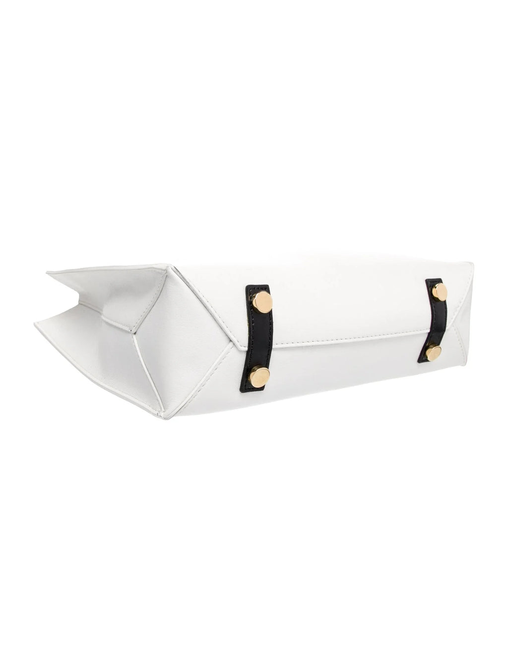 Sacai Leather Top Handle Bag