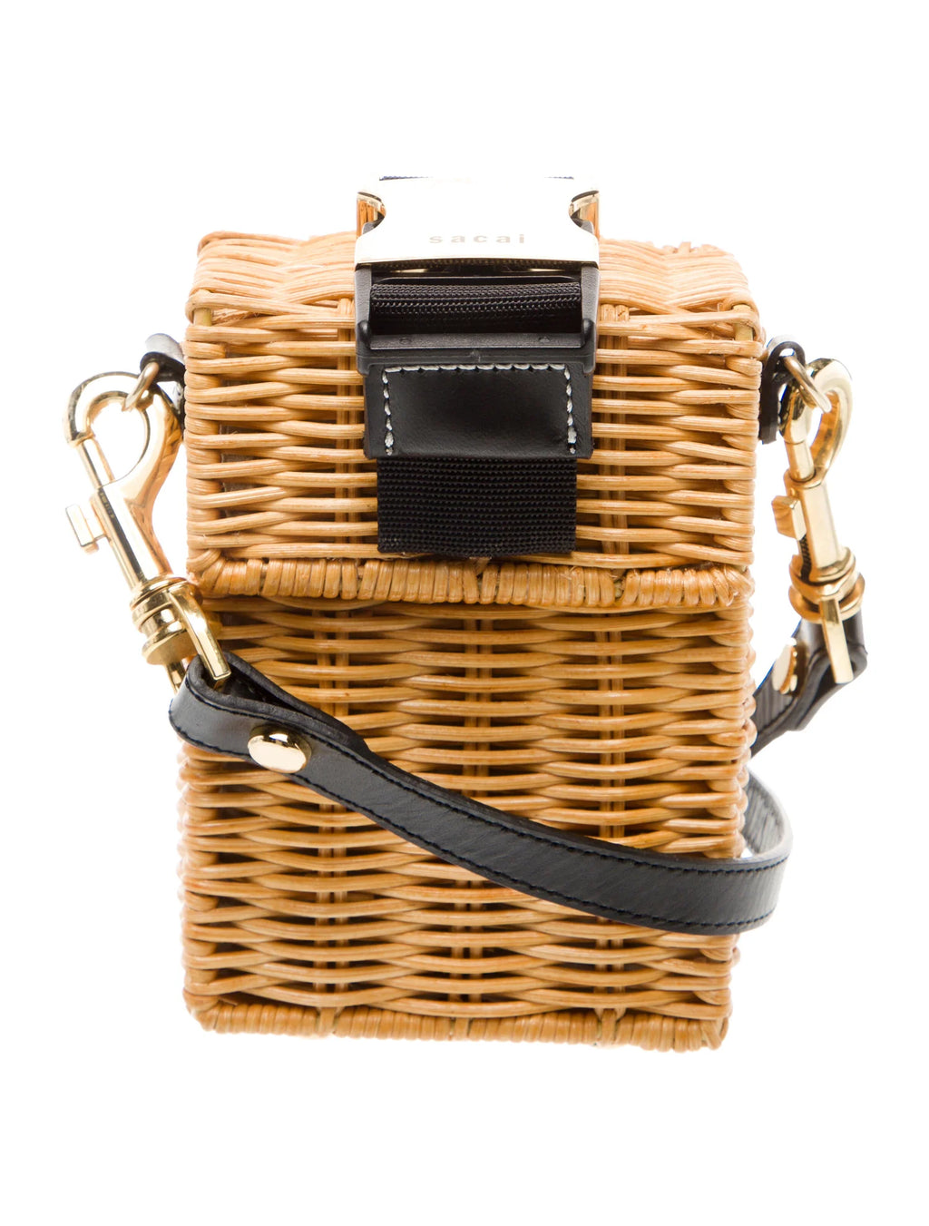 Sacai Rattan Shoulder Bag